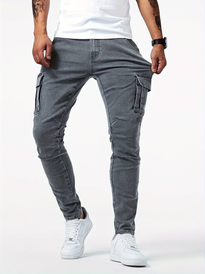 Madrid Cargo Jeans - Melbourne Meadow