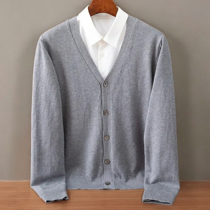 Santorini Cashmere Cardigan - Melbourne Meadow