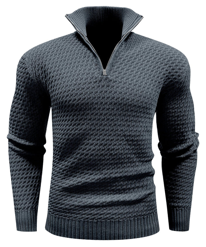 Men's Turtleneck Quarter-Zip (5 Designs) - Melbourne Meadow