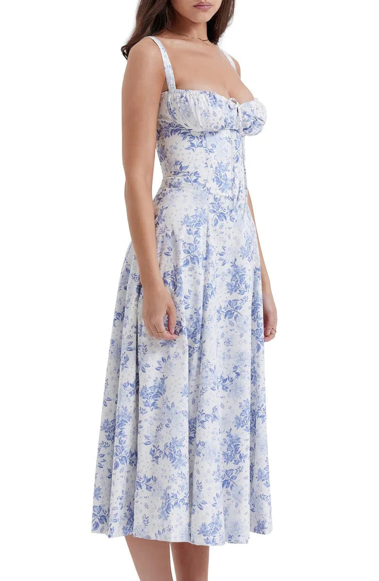 Summer Flower Dress - Melbourne Meadow