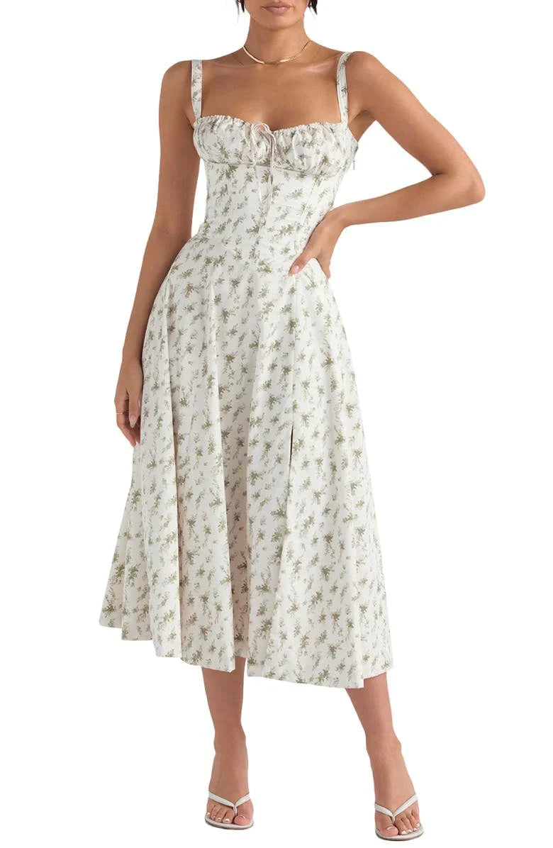 Summer Flower Dress - Melbourne Meadow