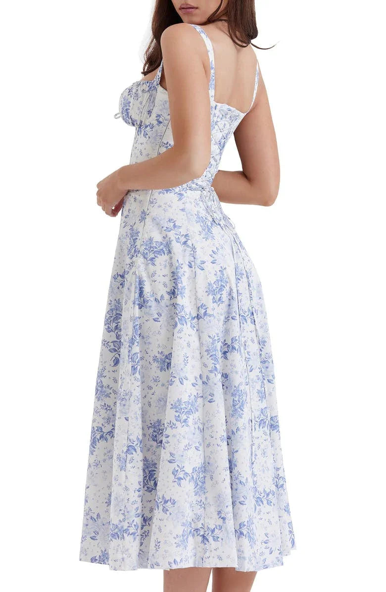 Summer Flower Dress - Melbourne Meadow