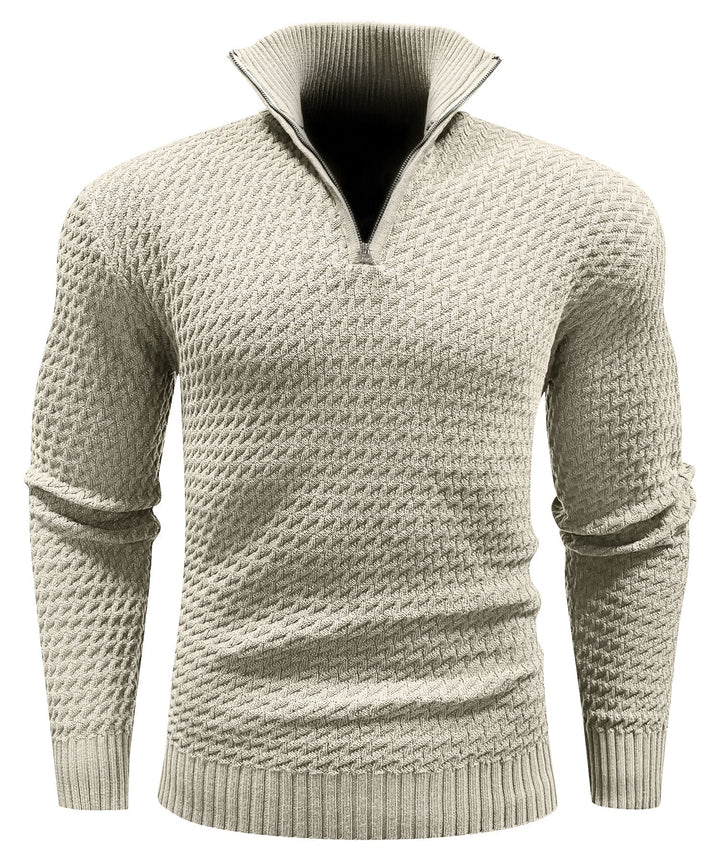 Men's Turtleneck Quarter-Zip (5 Designs) - Melbourne Meadow