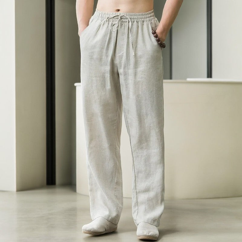 Palmara Linen Pants - Melbourne Meadow