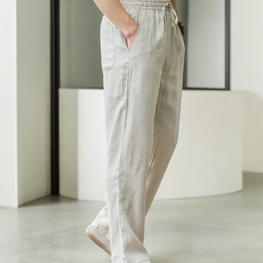 Palmara Linen Pants - Melbourne Meadow