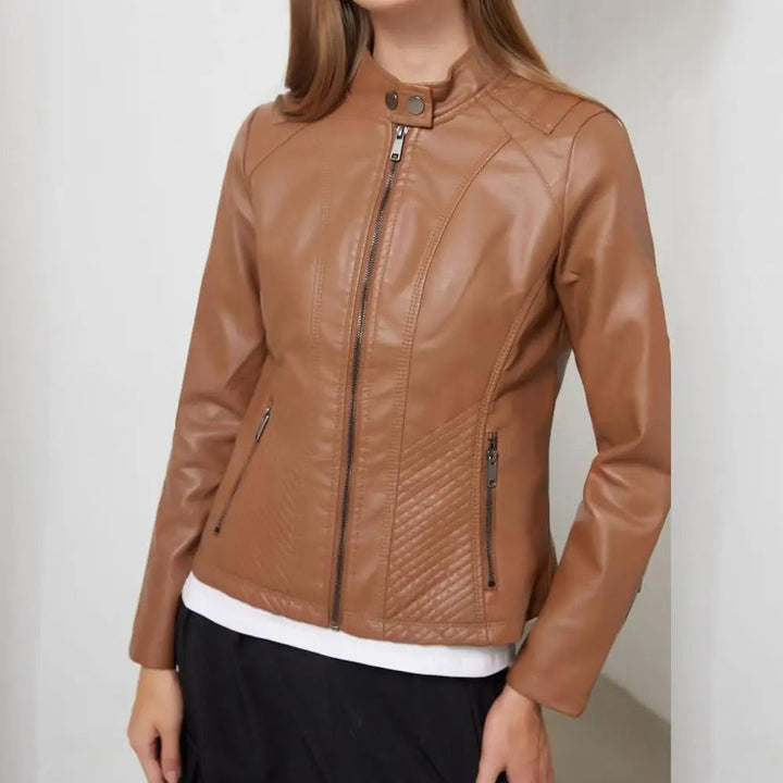 Mystique - Leather Jacket - Melbourne Meadow