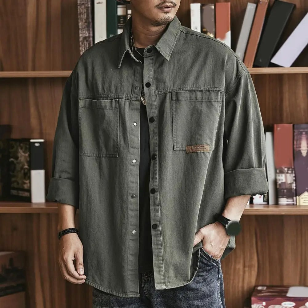 Mason™ Vintage Vibe Button-Up - Melbourne Meadow