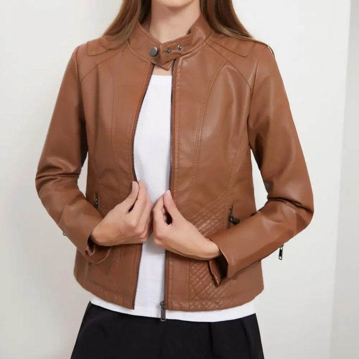 Mystique - Leather Jacket - Melbourne Meadow