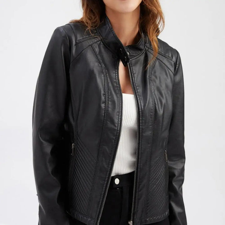 Mystique - Leather Jacket - Melbourne Meadow