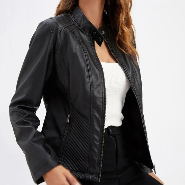 Mystique - Leather Jacket - Melbourne Meadow