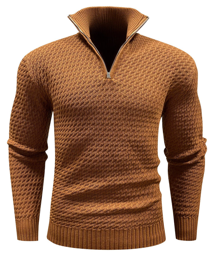 Men's Turtleneck Quarter-Zip (5 Designs) - Melbourne Meadow