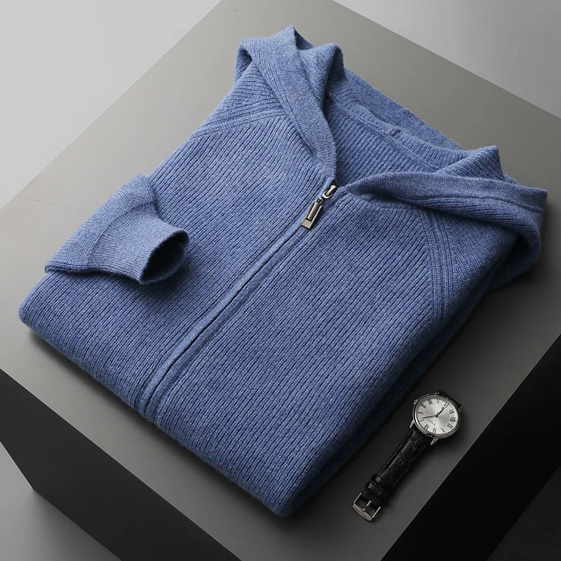 Valletta Cashmere Hoodie - Melbourne Meadow