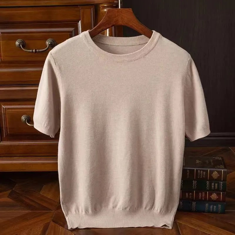 Arezzo Cashmere Tee - Melbourne Meadow