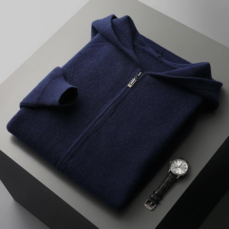 Valletta Cashmere Hoodie - Melbourne Meadow