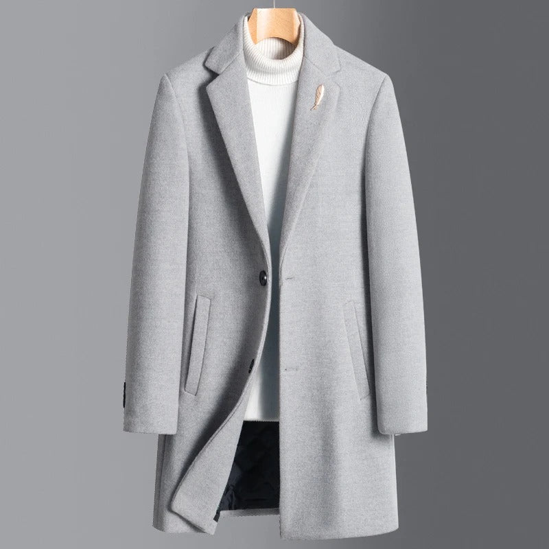 Loriento Wool Trench Coat - Melbourne Meadow