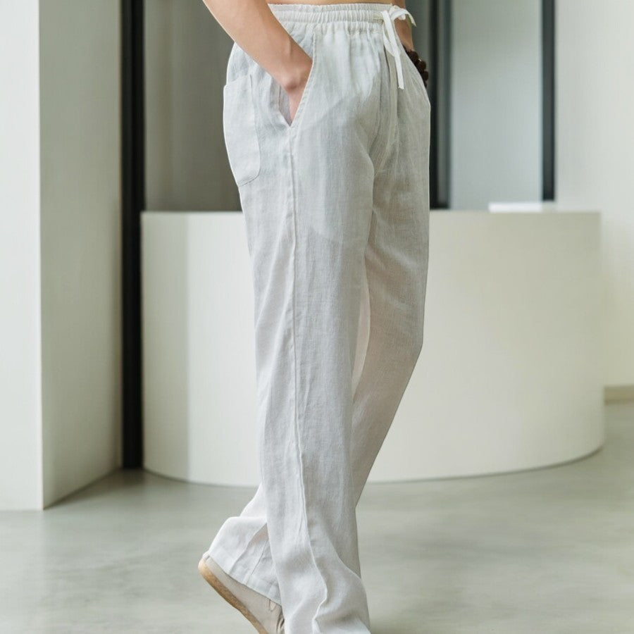 Palmara Linen Pants - Melbourne Meadow